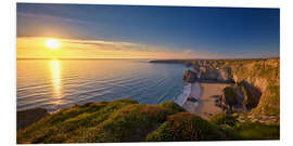 Foam board print cornwall pano