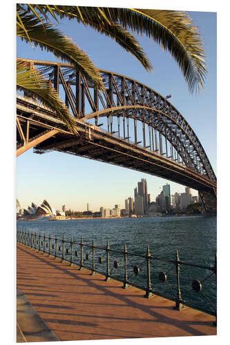 Hartschaumbild Sydney Harbour Bridge 