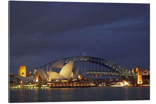 Galleritryk Sydney Opera and Harbor Bridge