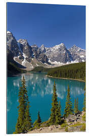 Gallery print Moraine Lake in the mountain valley