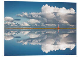 Foam board print Westerheversand Reflection