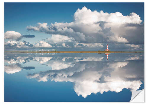 Selvklebende plakat Westerheversand Reflection