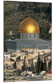 Magnettafel Jerusalem und der Felsendom