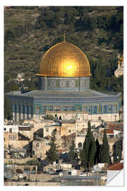 Wall sticker Jerusalem and the Dome of the Rock