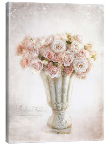 Canvas print Romantic roses