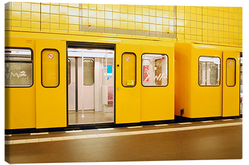 Canvas print berlin metro