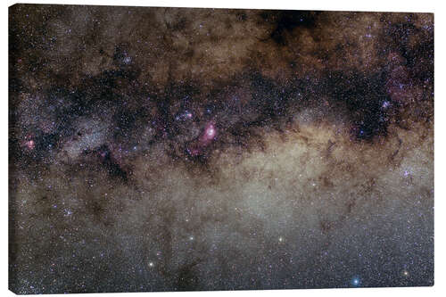 Canvastavla The Heart of the Milky Way - Constellation Sagittarius