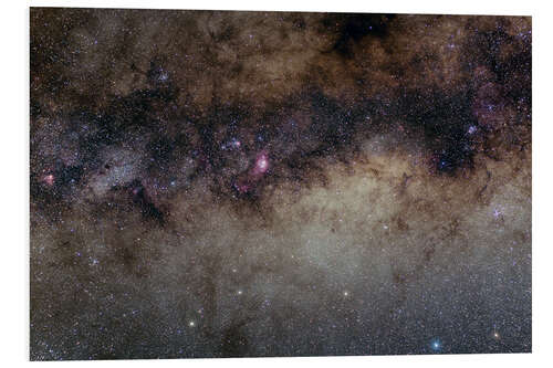 Foam board print The Heart of the Milky Way - Constellation Sagittarius