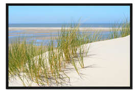 Gerahmter Kunstdruck Düne im Sommer