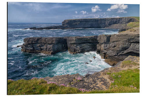 Aluminium print Ireland's West Coast