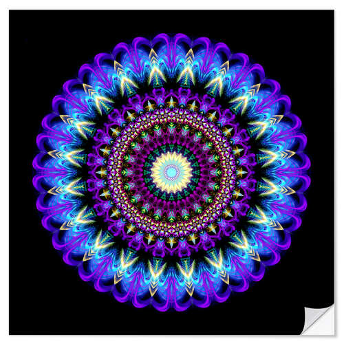 Muursticker Mandala spirituality