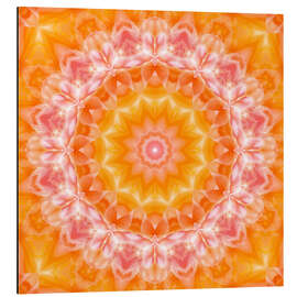 Magnettafel Mandala - Du wirst geliebt