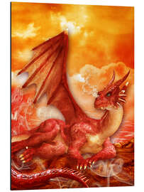 Quadro em alumínio Red Power Dragon