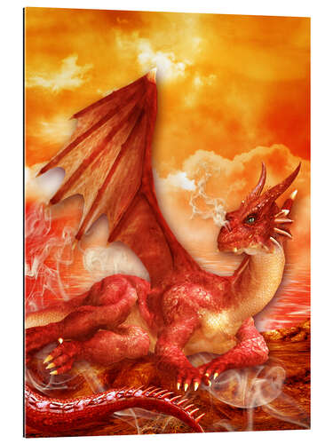 Gallery print Red Power Dragon