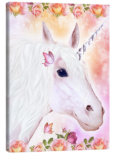 Canvas print Loving Unicorn