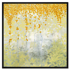 Gerahmter Kunstdruck Goldener Morgen