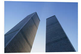 PVC print Twin Towers of the WTC