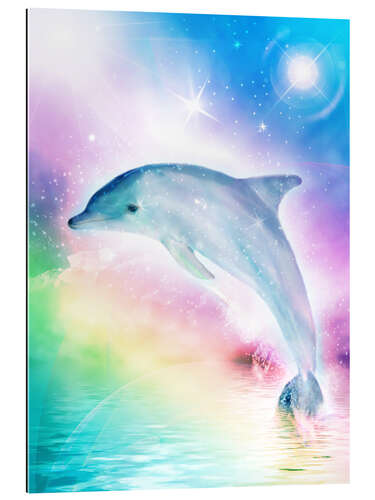 Gallery print Rainbow dolphin