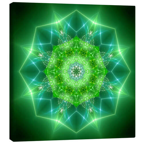 Canvas print Mandala - healing power