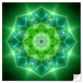 Wall sticker Mandala - healing power