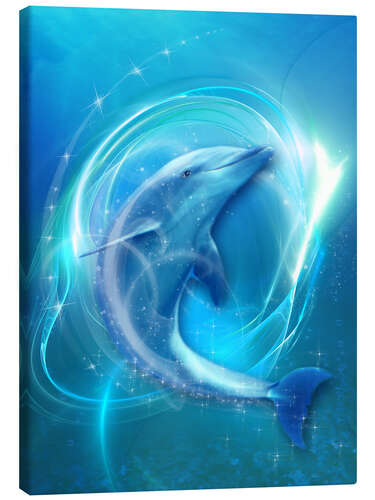 Canvas print Dolphin Energy