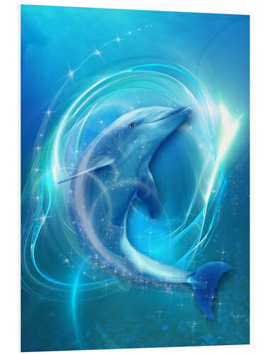 Quadro em PVC Dolphin Energy