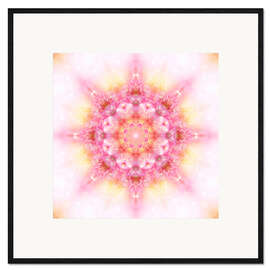 Framed art print Mandala - Your time