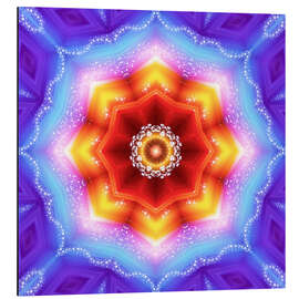 Magnettafel Mandala - Mutter Erde