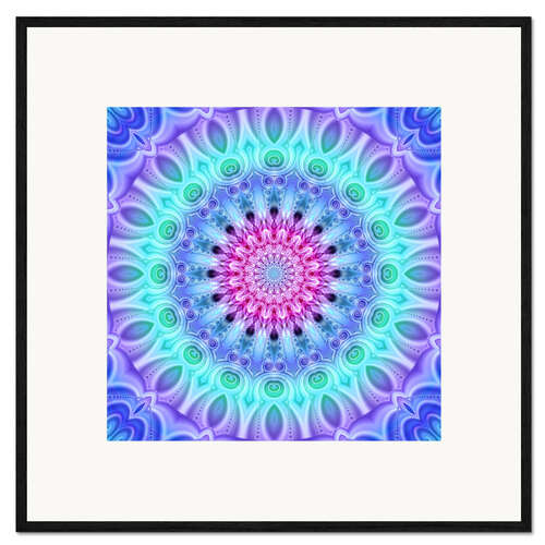 Framed art print Mandala sensibility