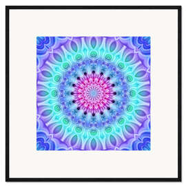 Framed art print Mandala sensibility