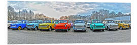 Quadro em PVC GDR Trabant, Trabant collection