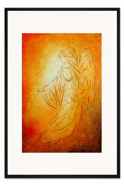 Gerahmter Kunstdruck Engel der Heilung