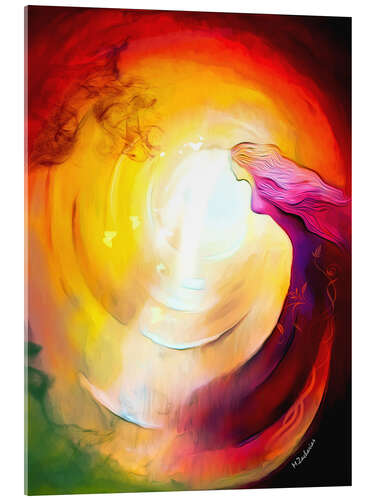 Acrylglas print Journey into Light