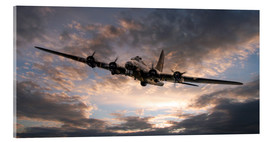 Acrylglasbild  The Flying Fortress - airpowerart