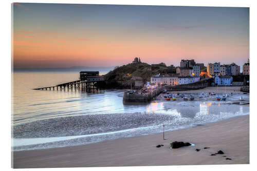 Cuadro de metacrilato Puerto de Tenby