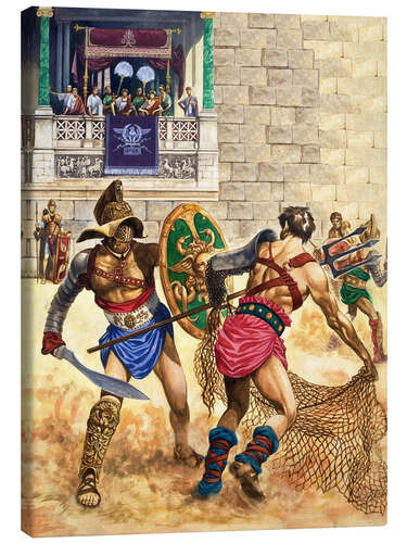 Canvas-taulu Gladiators