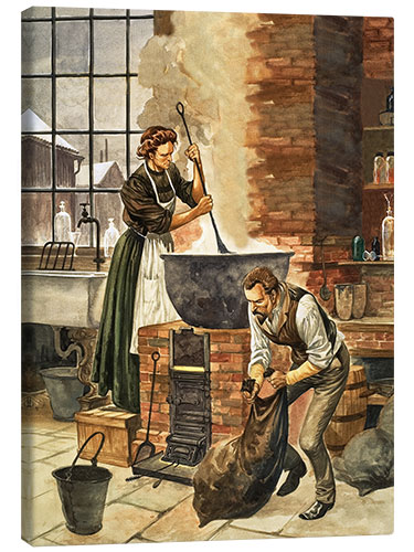 Canvas-taulu Madame Curie