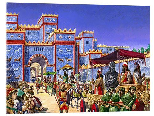 Akrylbilde New Year's Day in Babylon