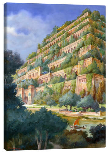 Canvas print Hanging Gardens of Babylon