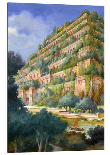 Gallery print Hanging Gardens of Babylon