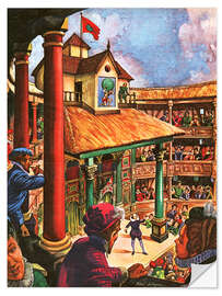 Sisustustarra Shakespeare performing at the Globe Theatre