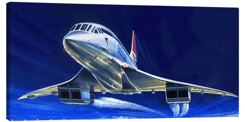 Canvas print Concorde