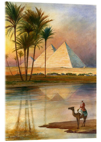 Acrylic print The Great Pyramid of Giizeh