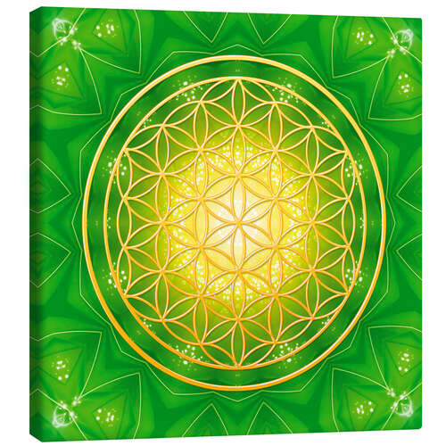 Canvas print Flower of life - healing