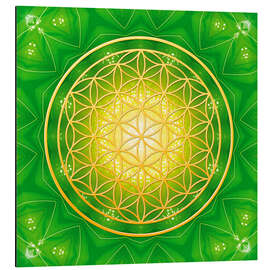 Magnettafel Blume des Lebens – Heilung