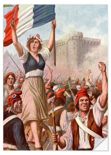 Wall sticker French Revolution - Taking the Bastille