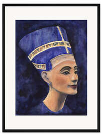 Gerahmter Kunstdruck Nofretete