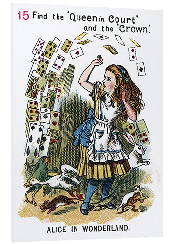 Foam board print Alice in Wonderland, page 15