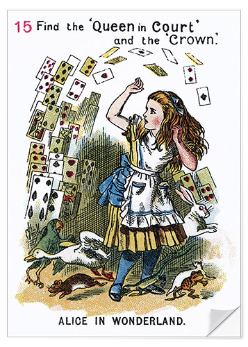 Självhäftande poster Alice in Wonderland, page 15