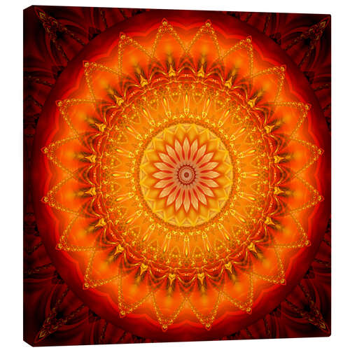 Canvas print Energy Mandala 1